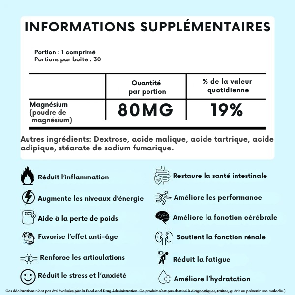Complément d’eau hydrogénée