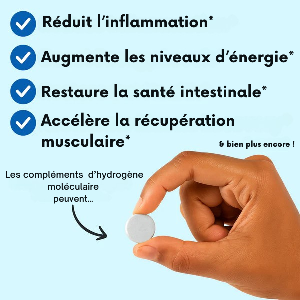 Complément d’eau hydrogénée